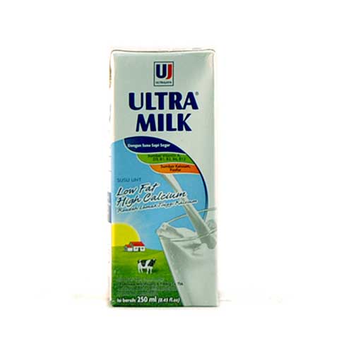 ULTRA SUSU LOW FAT SLIM 24X250ML